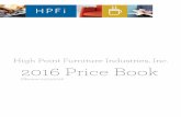 HighPointFurniture 2016 Price Book - HPFi