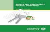 Secure and introductory tenancy agreement