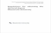 Regulations for obtaining the doctoral degree Maastricht ...