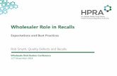 Wholesaler Role in Recalls - na.eventscloud.com