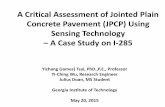 A Critical Assessment of Jointed Plain Concrete Pavement ...