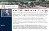 GCSE Subject Guide