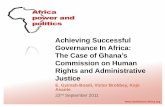 Achieving Successful Governance In Africa: The Case of ...
