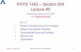 PHYS 1442 Section 004 Lecture #5
