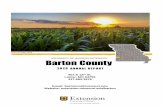 UNIVERSITY OF MISSOURI EXTENSION Barton County