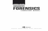 Chemistry Forensics Laboratory Manual - Student Edition