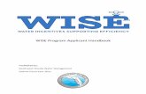 WISE Program Applicant Handbook - Welcome to the Southwest ...
