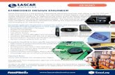 EMBEDDED DESIGN ENGINEER - lascarelectronics.com