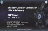 Laboratory University Collaboration Initiative Fellowship