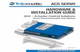 ACS – Actuator Control Solutions