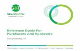 Reference Guide For Purchasers And Approvers