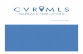 RULES AND REGULATIONS - CVR MLS