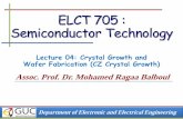 ELCT 705 : Semiconductor Technology