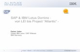 SAP & IBM Lotus Domino  von LEI bis Project “Atlantic”