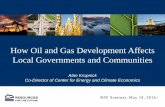 How Oil and Gas Development Affects Local Governments and ...