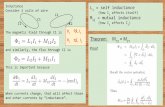 Theorem M = M L = self inductance i - NTNU