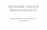 NanoLambda : FaaS at All Resource scales for IoT