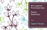 Mrs. Lognion’s First Grade Class Folsom Elementary