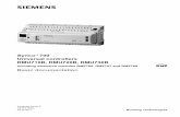 Synco 700 Universal controllers - Siemens