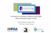 The Alliance For Innovation on Maternal Health (AIM ...