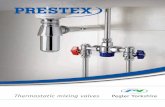 Thermostatic mixing valves - Pegler Yorkshire
