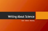 Writing About Science - psd202.org