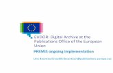 EUDOR: Digital Archive at the Publications Office of the ...