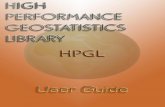 HPGL High Performance Geostatistics Library