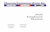 2020 Employee Manual
