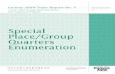 Issued February 2004 Special Place/Group Quarters Enumeration