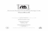 Vermont Residential Building Energy Code Handbook