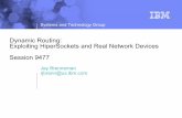 Dynamic Routing: Exploiting HiperSockets and Real Network ...