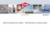 Additive Manufacturing - 3D Printing Technologies