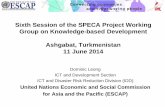 Sixth Session of the SPECA Project Working Group on ...