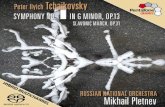 SYMPHONY NO Peter Ilyich Tchaikovsky 1. IN G MINOR, OP