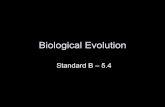 Biological Evolution - Vogel Biology