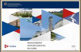 INVESTMENT OPPORTUNITIES IN CUBA 1