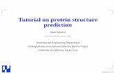 Tutorial on protein structure prediction