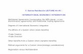 F. Sanna-Randaccio LECTURE 44-45 : INTERNATIONAL …