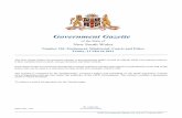 Government Gazette No 104 of Friday 12 March 2021