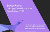 Zephyr Project: Unlocking Innovation with an Open Source RTOS