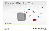 Roger Clip-On Mic - Phonak