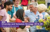 Diversity and Inclusion Strategy 2016-20