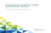 Containerization with Samsung Knox