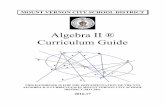 Algebra II ® Curriculum Guide