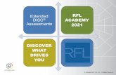 Extended RFL DISC ACADEMY Assessments 2021 DISCOVER …