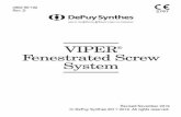 VIPER Fenestrated Screw System