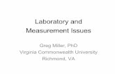 Laboratory and Measurement Issues - KDIGO