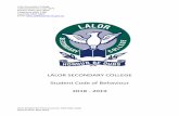 LALOR SECONDARY COLLEGE Student Code of Behaviour 2018 - …