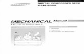 Manual: CSM2000 MECH SM SAMSUNG EN